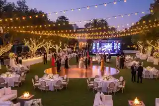 Party Lawn Area at Adityaraj Greens
