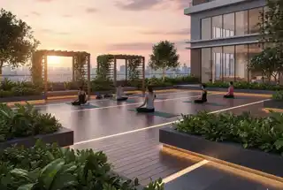 Yoga & Meditation Zone at Adityaraj Greens