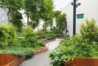 Open to Sky Garden at Adityaraj Greens